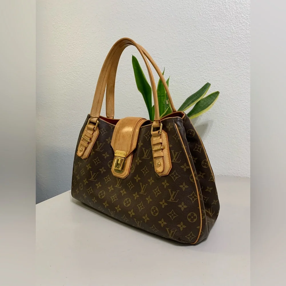ππ LOUIS VUITTON Grier Monogram Canvas Tote Bag - Picture 3 of 13